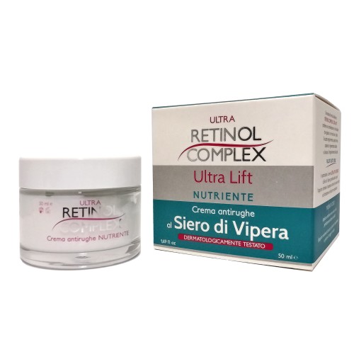 Retinol Complex Ultra Lift Nutriente - Crema Antirughe Al Siero Di Vipera 50ml